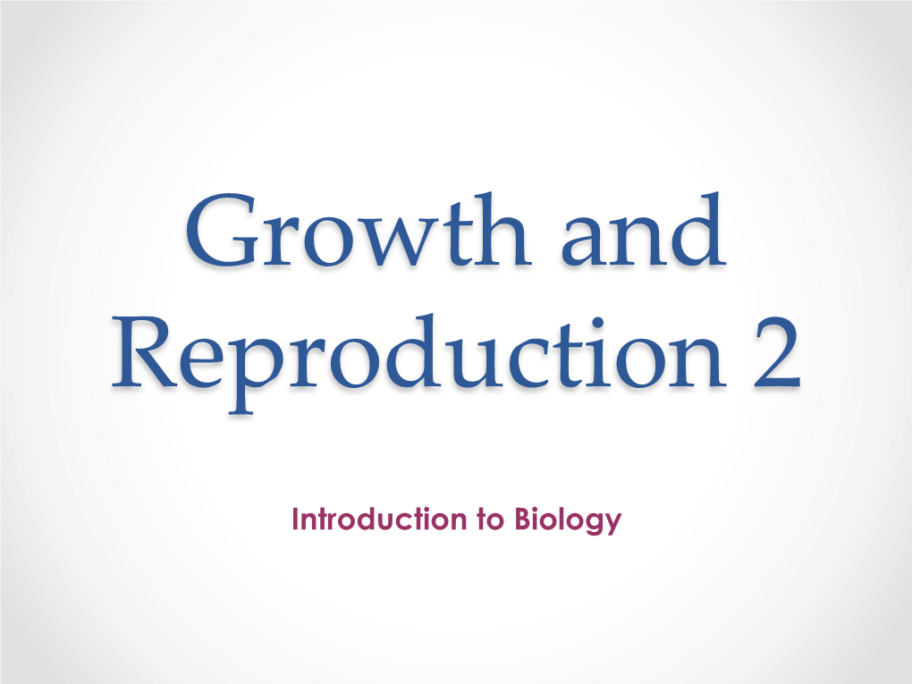 Introduction to Biology Chromosomes in Human Cells • Somatic Cells Include All Cells in the Human Body Except Sperm and Eggs