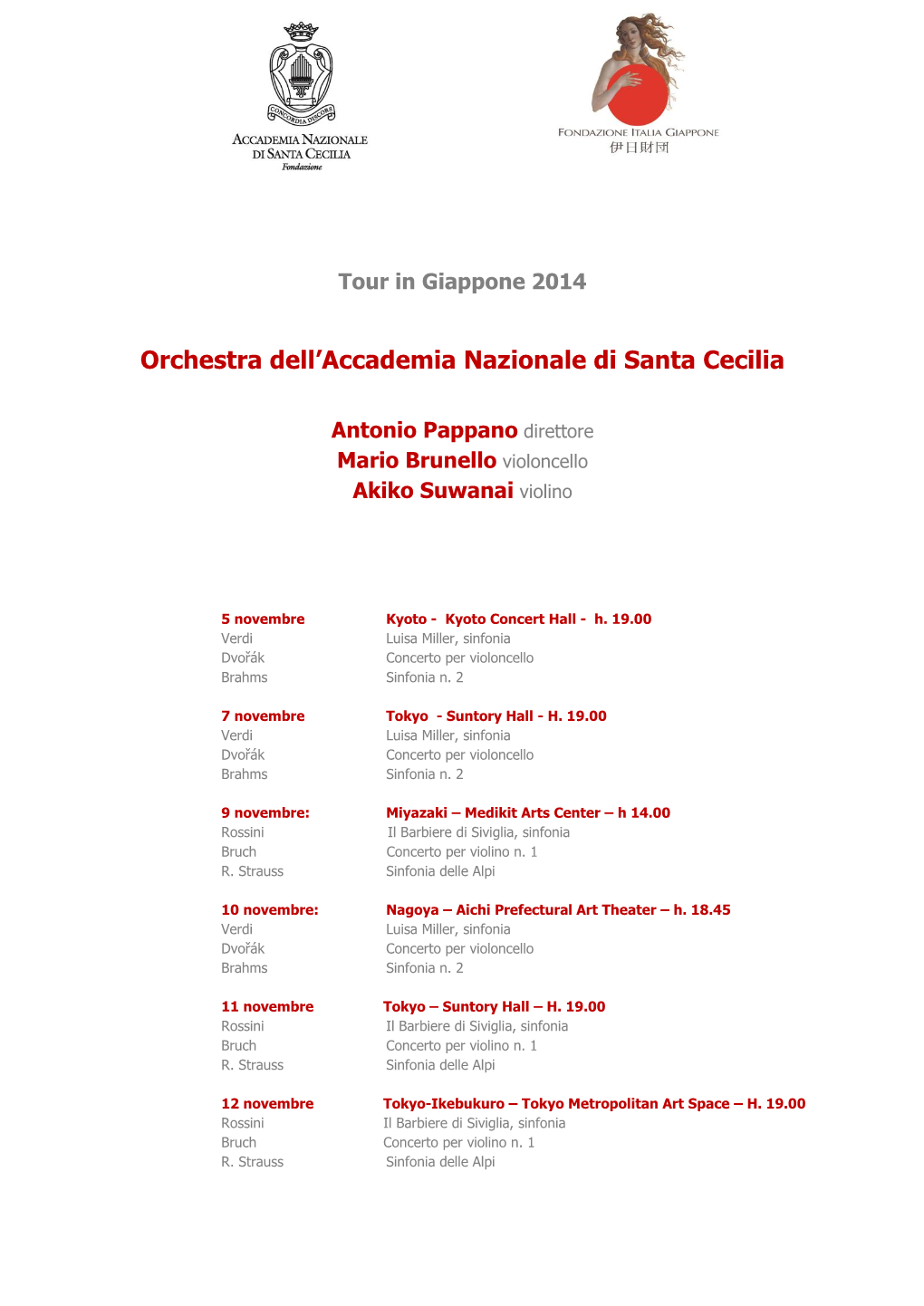 Orchestra Dell'accademia Nazionale Di Santa Cecilia