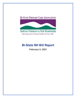 Bistate NH Bill Report