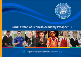 Lord Lawson of Beamish Academy Prospectus