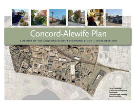 Concord Alewife Plan Report