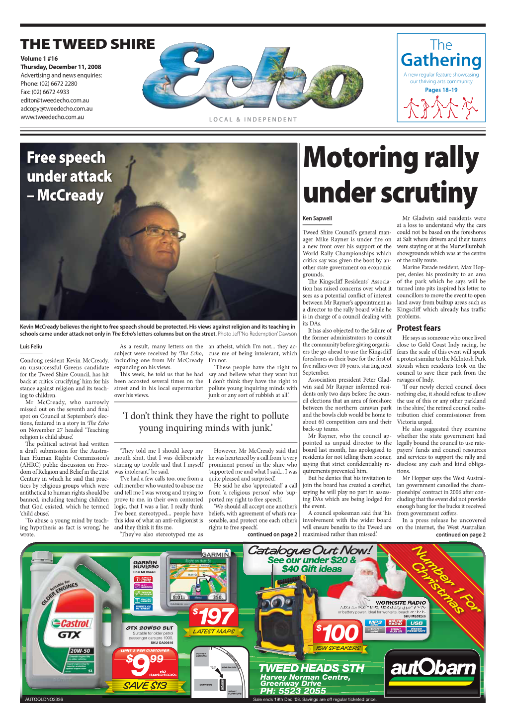 Motoring Rally Under Scrutiny