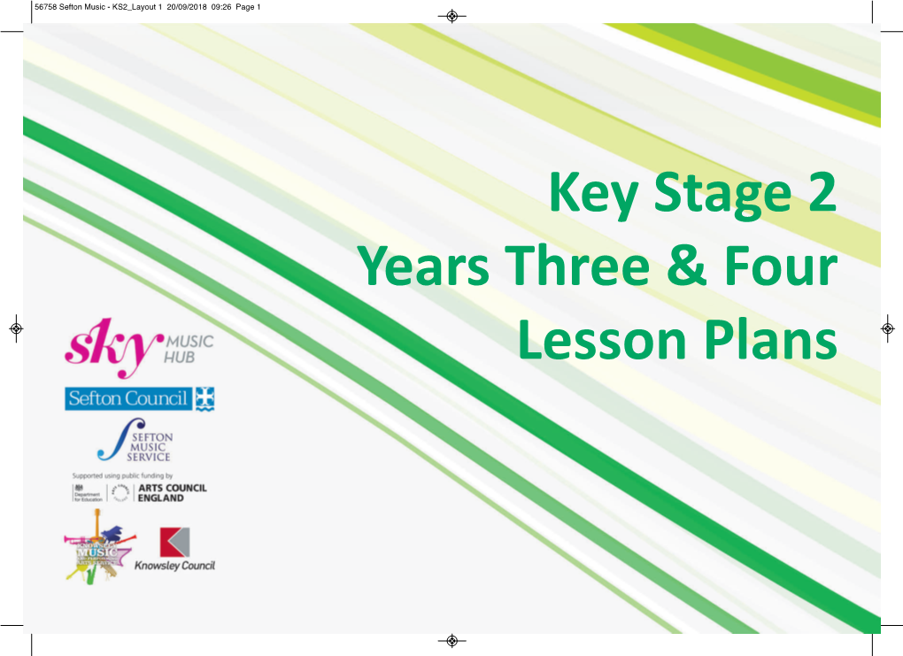 Key Stage 2 Years Three & Four Lesson Plans