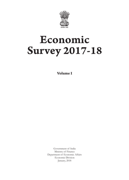 Economic Survey 2017-18