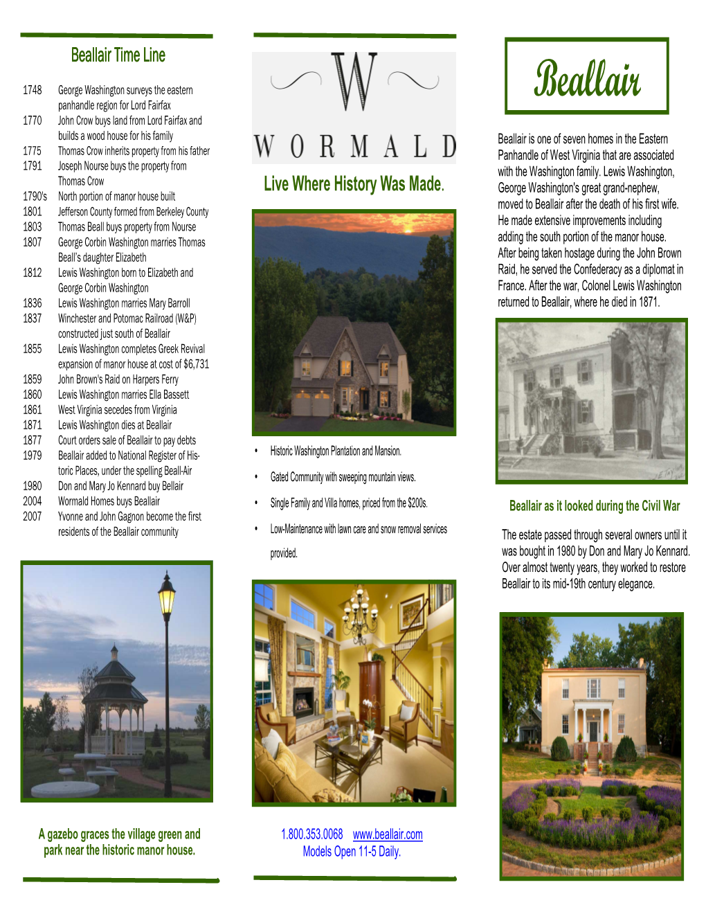 The 2010 Beallair Brochure