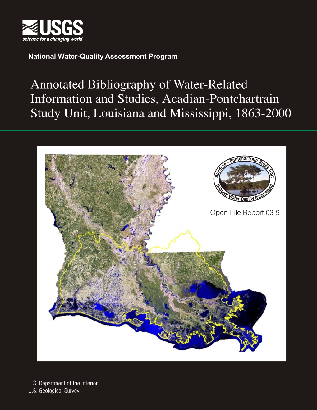 Annotated Bibliography of Water-Related Studies, Acadian