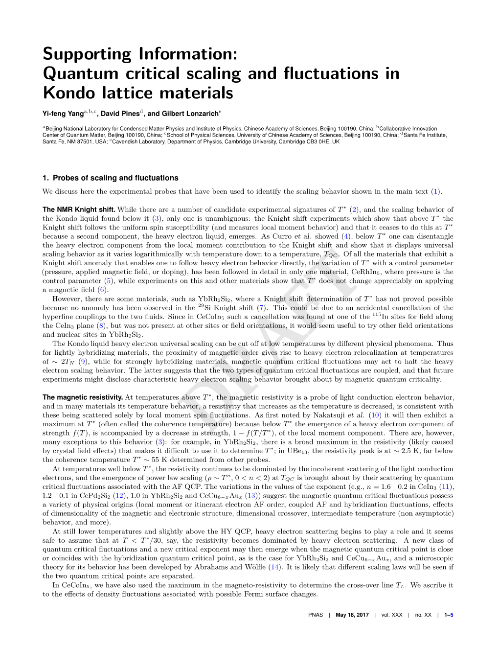 Quantum Critical Scaling and Fluctuations in Kondo Lattice Materials