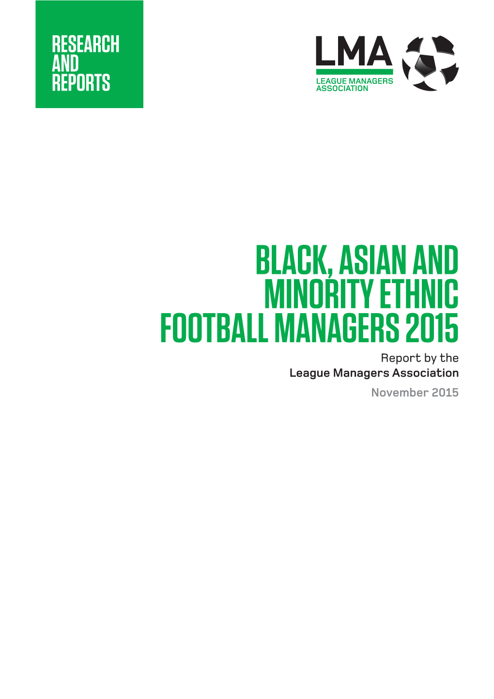 Black, Asian and Minority Ethnic Football Managers