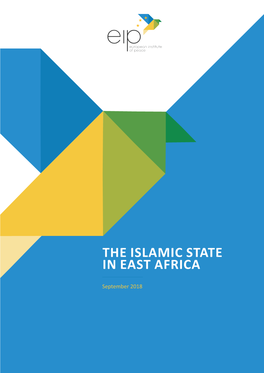 The Islamic State in East Africa in East the Islamic State