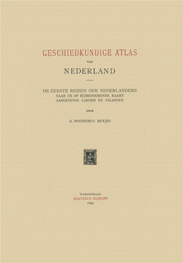 Geschiedkundige Atlas