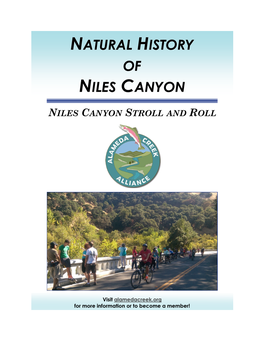 Natural History of Niles Canyon