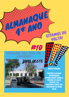 Almanaque 4* Ano Estamos De