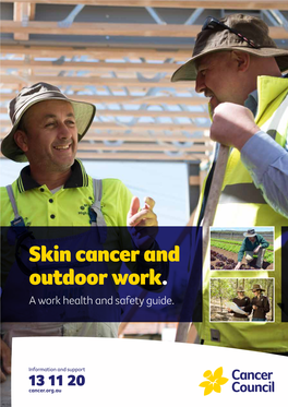 Skin Cancer and Outdoor Work. a Work Health and Safety Guide