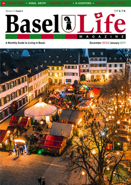 December 2018 / January 2019 a Monthly Guide to Living in Basel