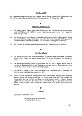 Vereinigte Sparkasse Im Märkischen Kreis 58816 Plettenberg