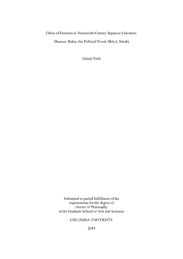 Daniel Poch Dissertation