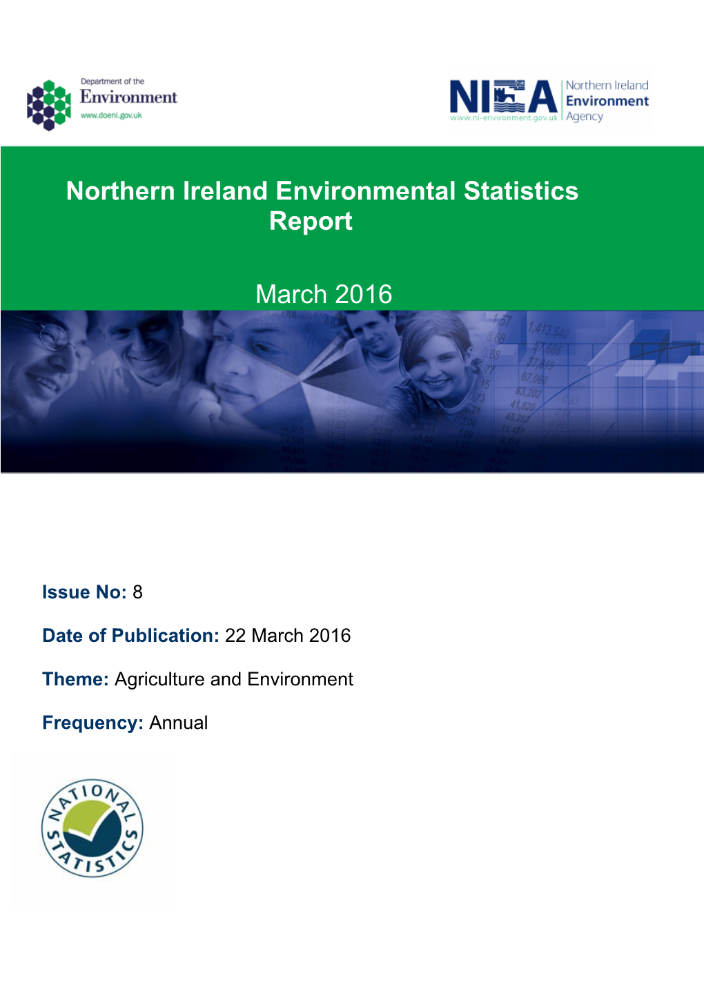 Northern Ireland Environmental Statistics Report 2016