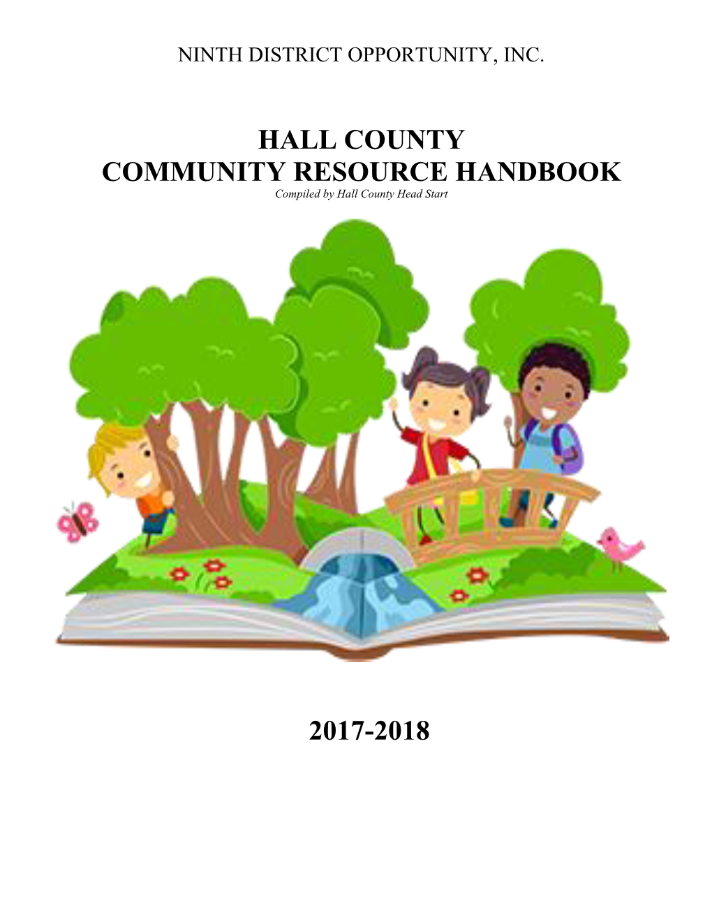 HALL COUNTY COMMUNITY RESOURCE HANDBOOK Compiled by Hall County Head Start