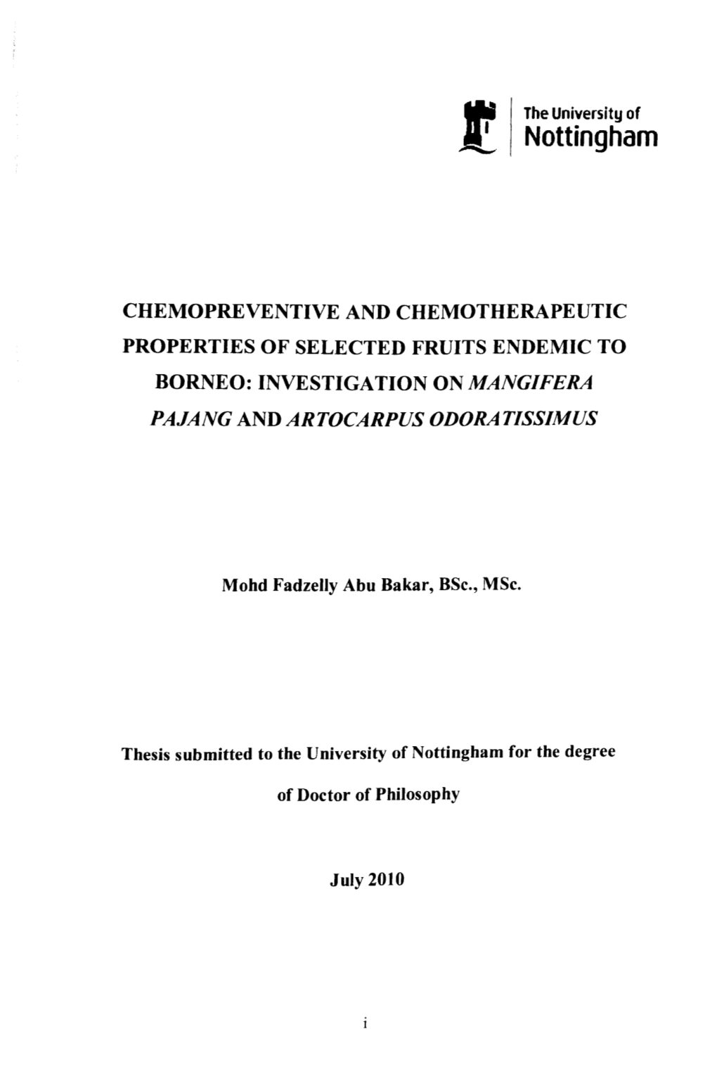 Artocarpus Odoratissimus (Tarap)