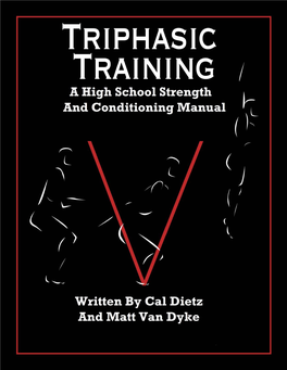 Xlathlete Triphasic Training High School Strength Training Manual