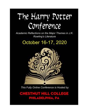 The Harry Potter Conference Academic Reflections on the Major Themes in J.K