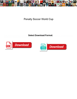 Penalty Soccer World Cup