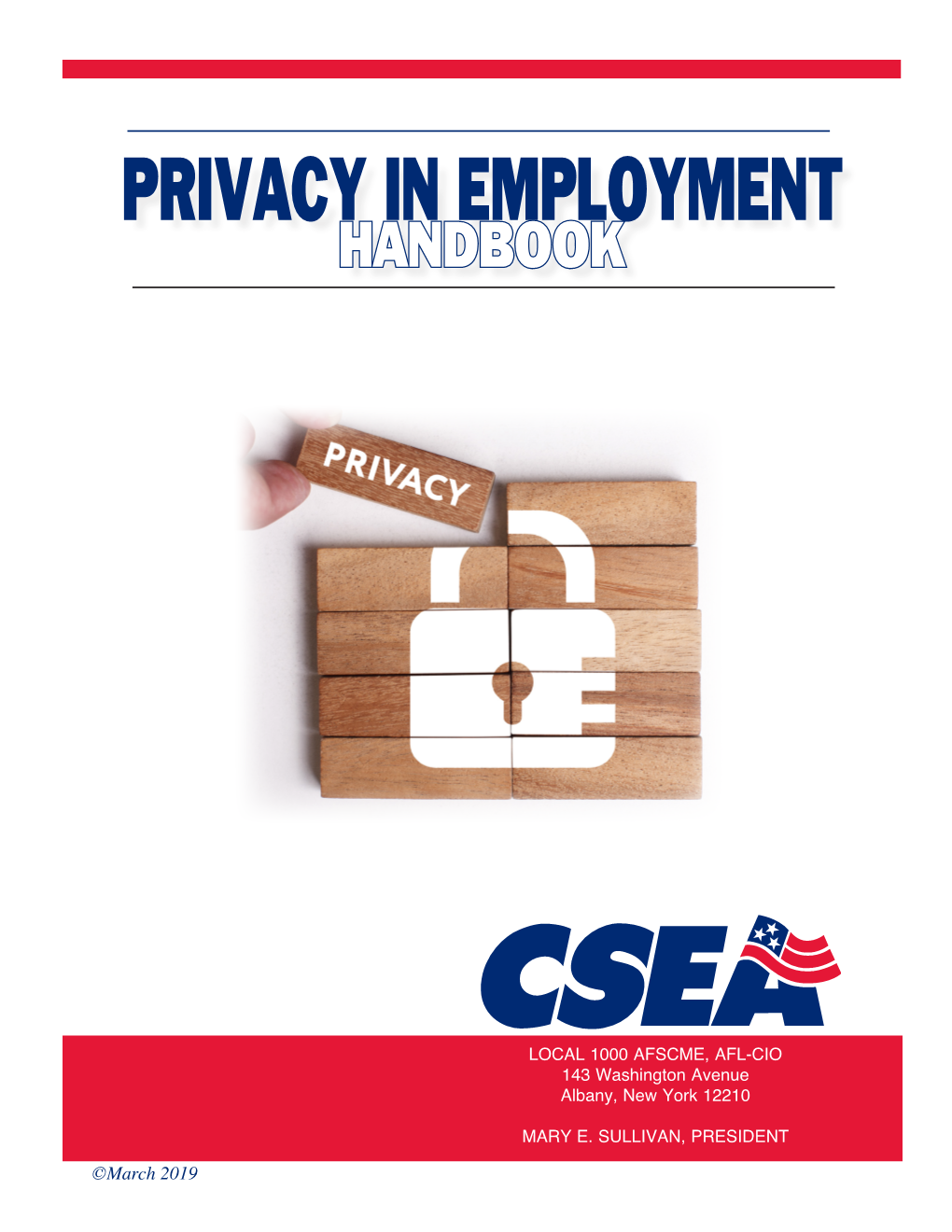 Privacy in Employment Handbook