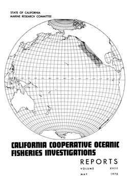 State of California Marine Research Committee