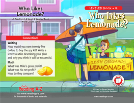 Who Likes Lemonade?