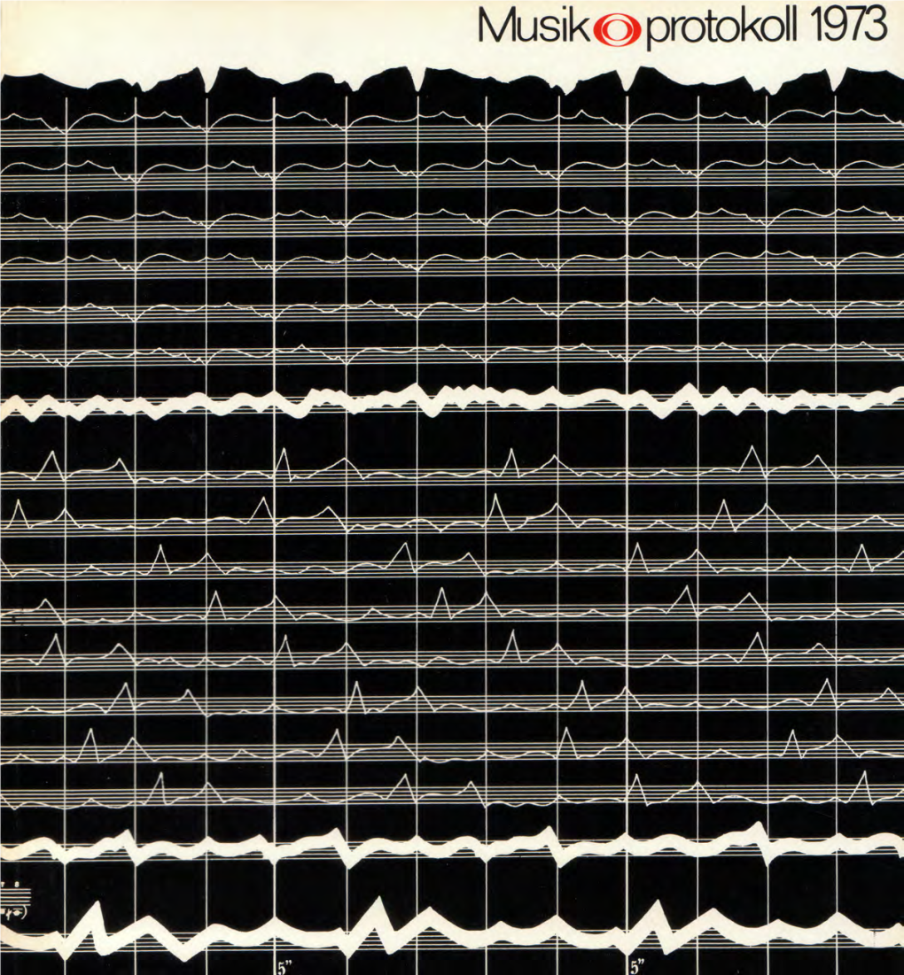 Musikprotokoll 1973 Programmbuch