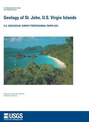 Geology of St. John, U.S. Virgin Islands—U.S