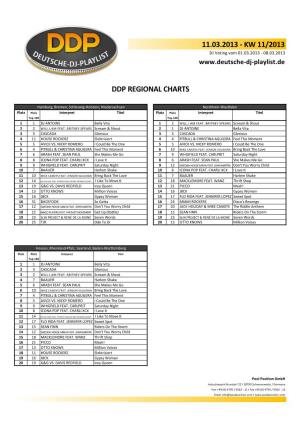 Kw 11/2013 Ddp Regional Charts