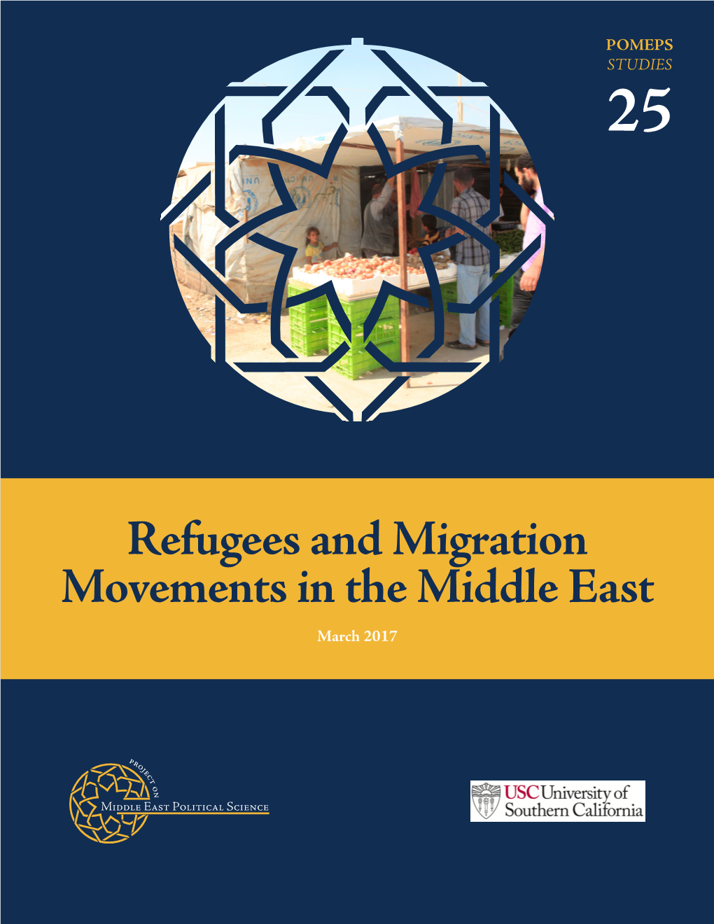 Refugees and Migration Movements in the Middle East March 2017 Contents