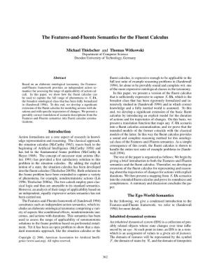 The Features-And-Fluents Semantics for the Fluent Calculus