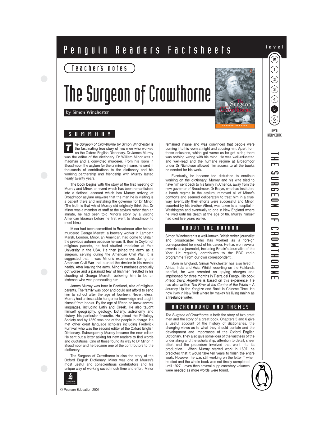 The Surgeon of Crowthorne 4 5 by Simon Winchester 6