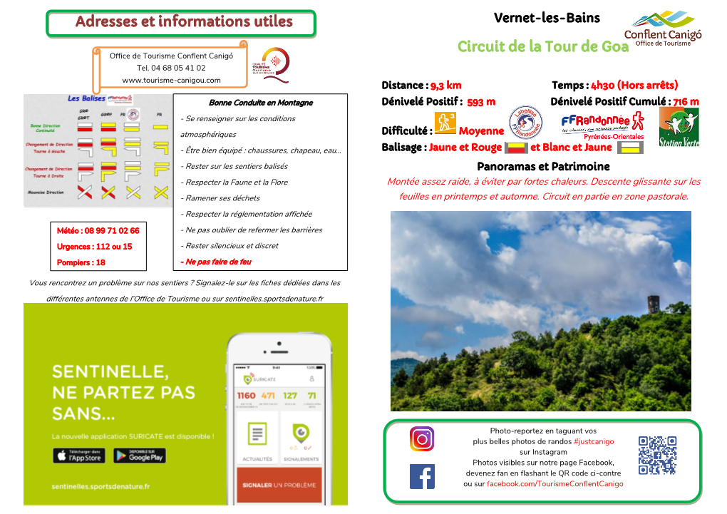 Adresses Et Informations Utiles Circuit De La Tour De