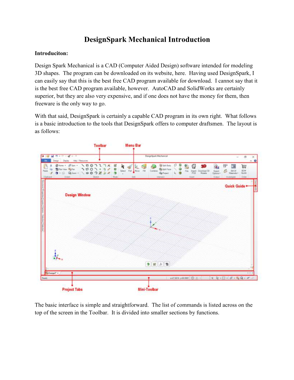 Designspark Mechanical Introduction