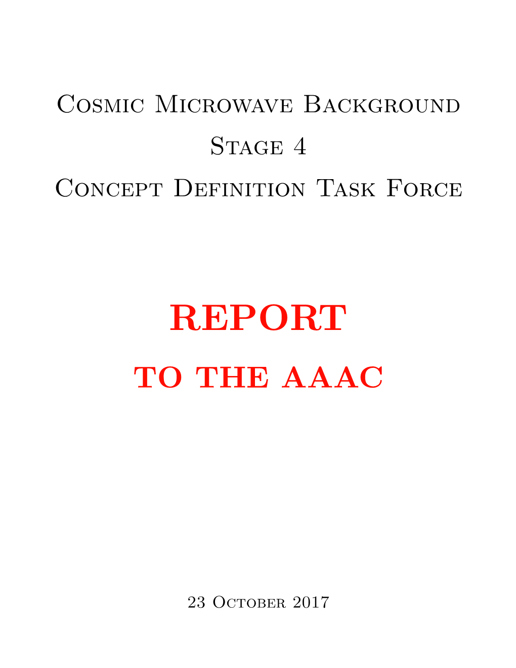 CMB-S4 CDT Final Report