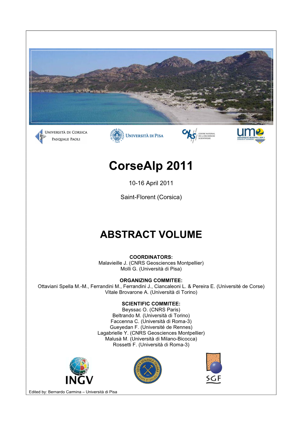 Corsealp 2011