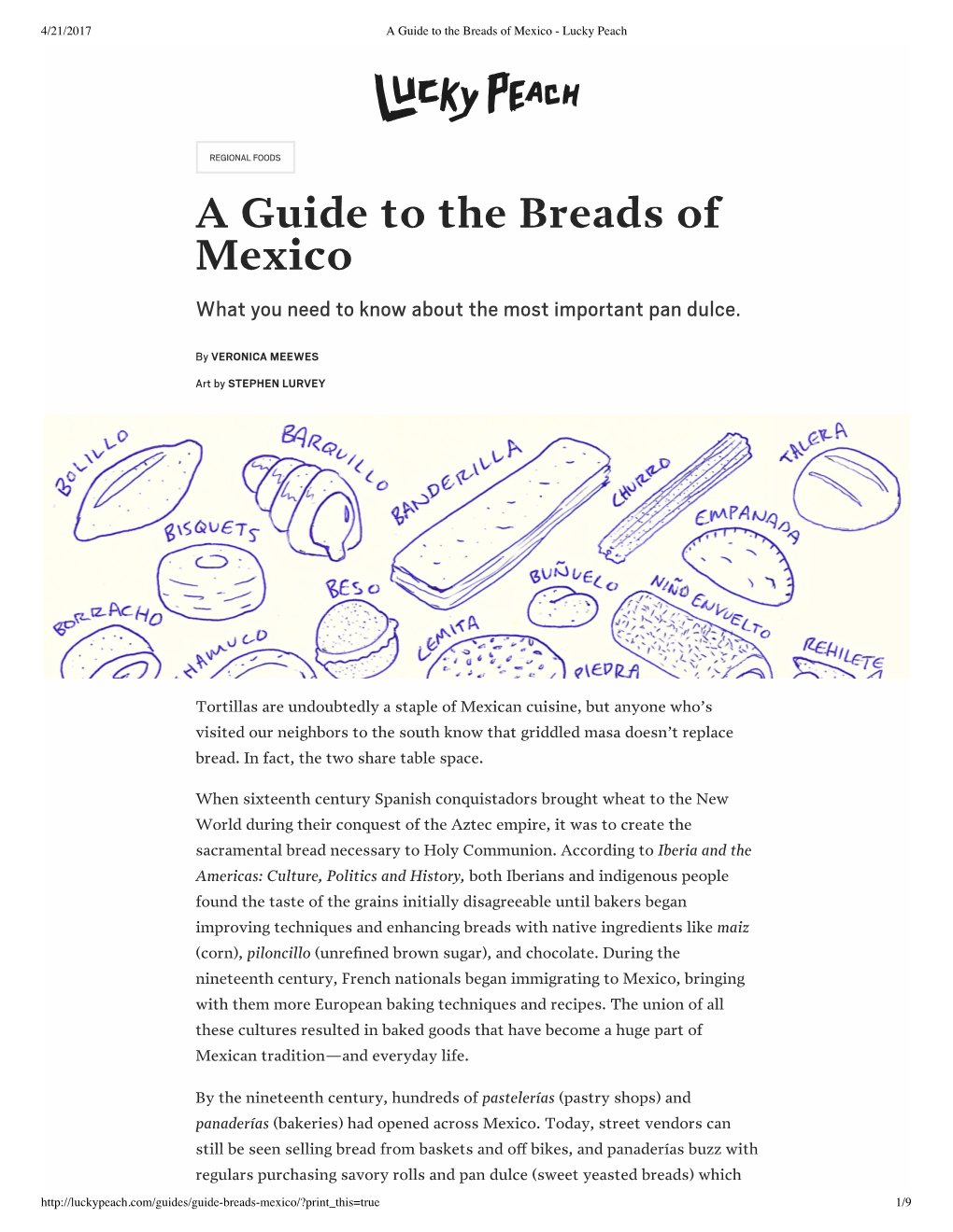 A Guide to the Breads of Mexico - Lucky Peach