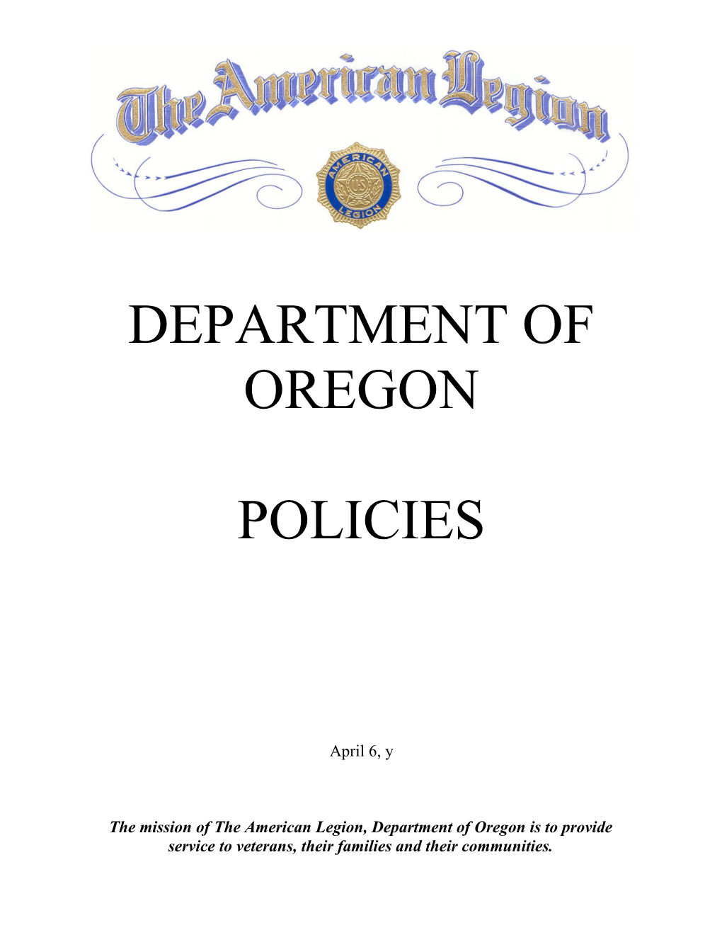 Department of Oregon