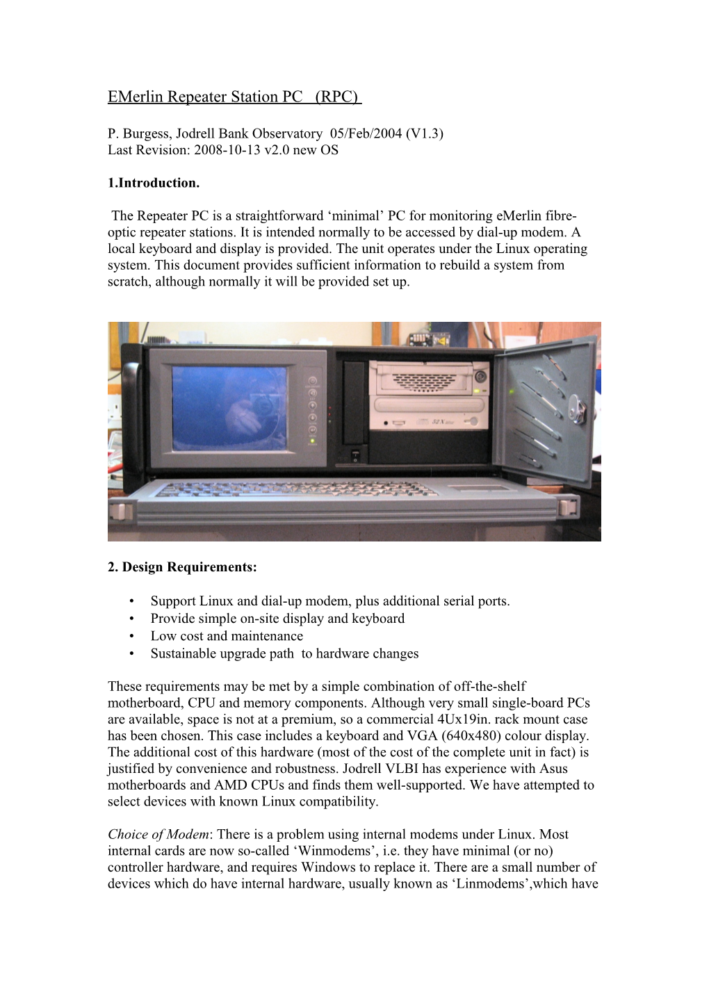 Emerlin Repeater Station PC (RPC)