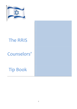 The RRIS Counselors' Tip Book