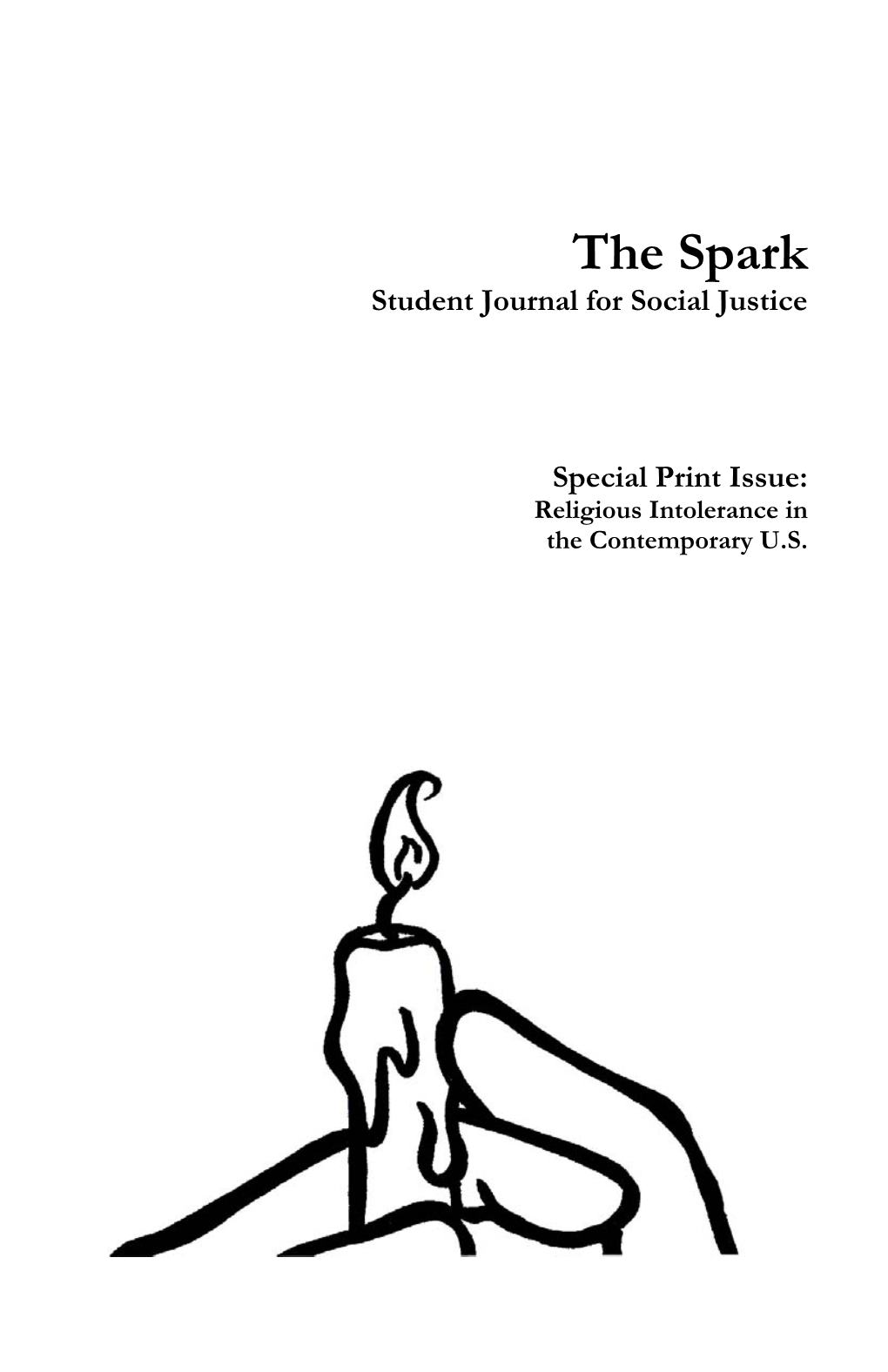 The Spark Student Journal for Social Justice