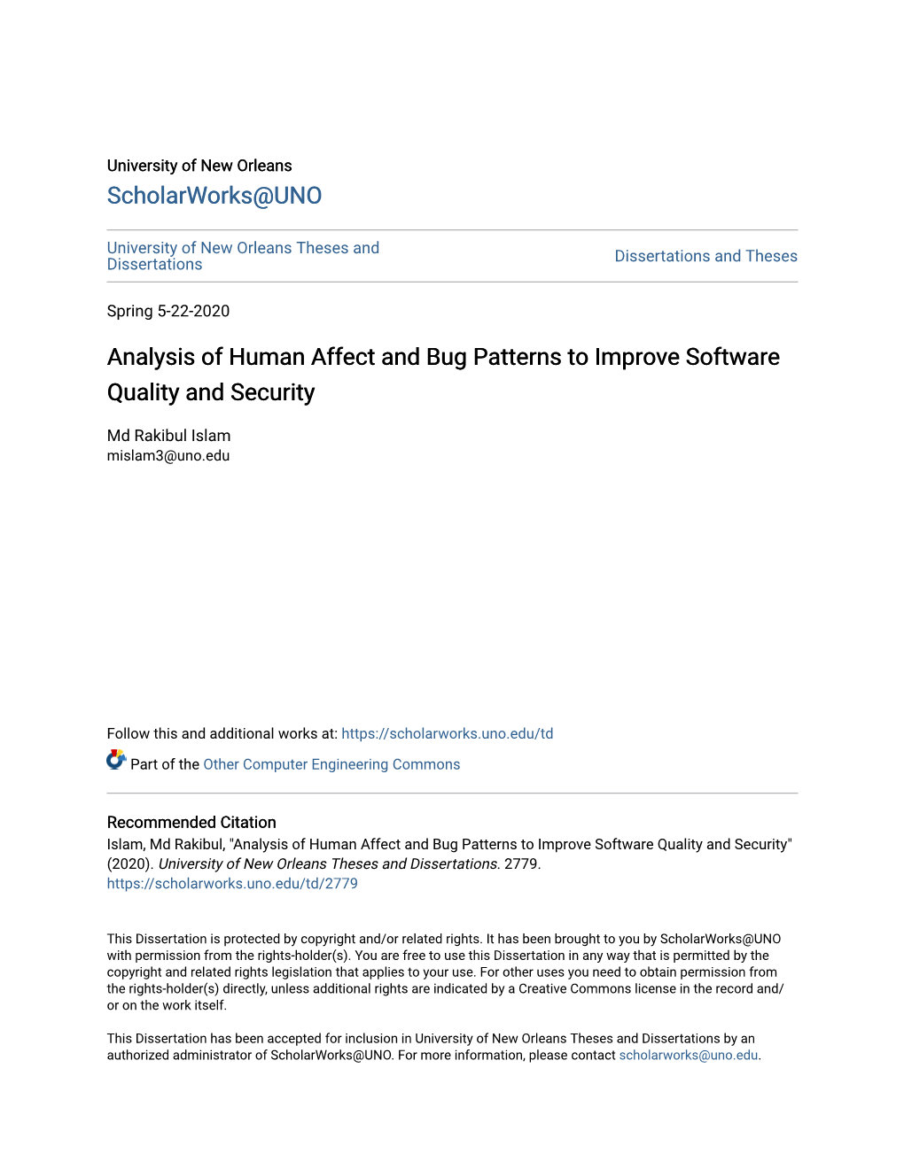 Analysis of Human Affect and Bug Patterns to Improve Software Quality and Security