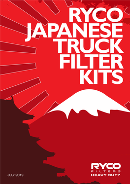 HINO TRUCK FILTER KITS Kit Part Number Kit Contents