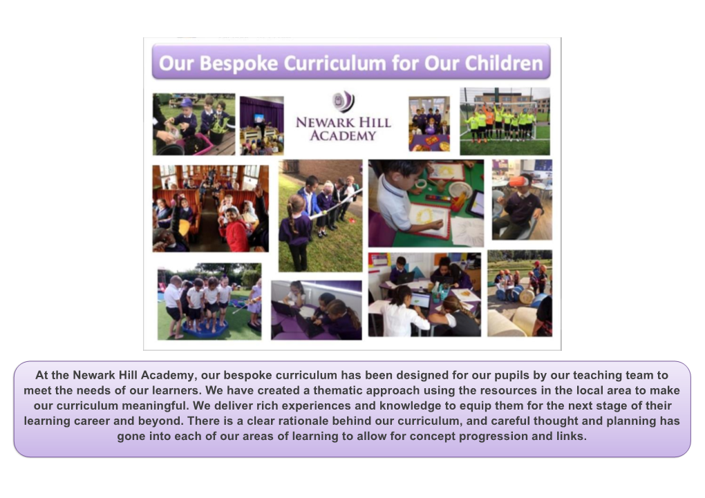 Our Wonderful Curriculum