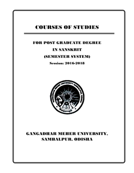 Courses of St Courses of Studies