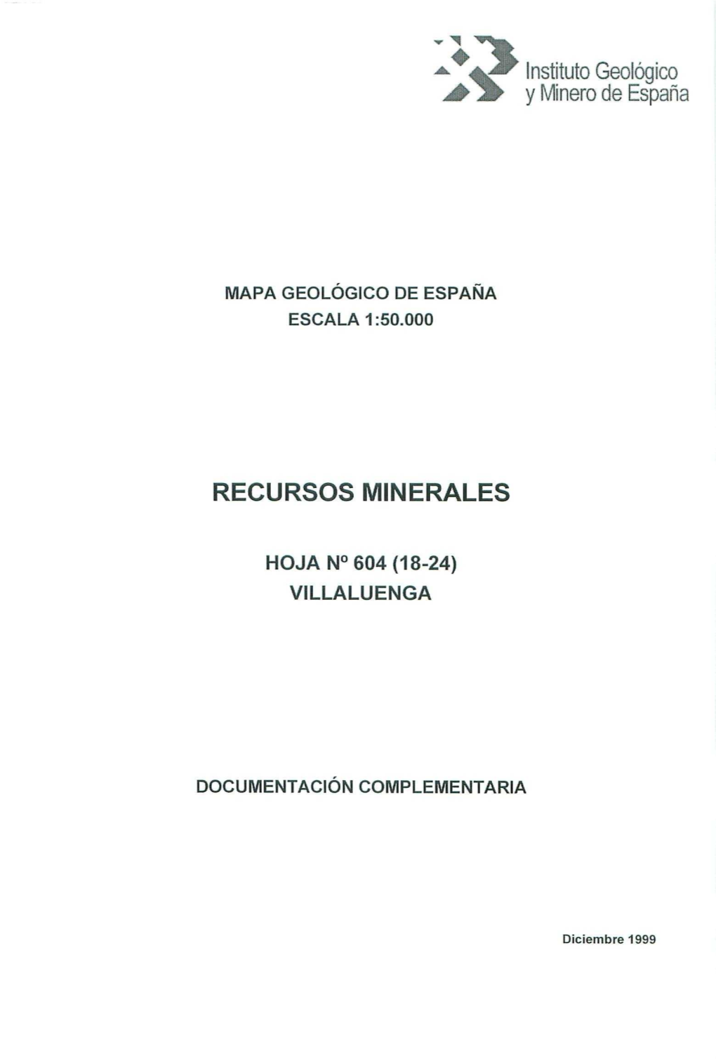 Informe Recursos Minerales