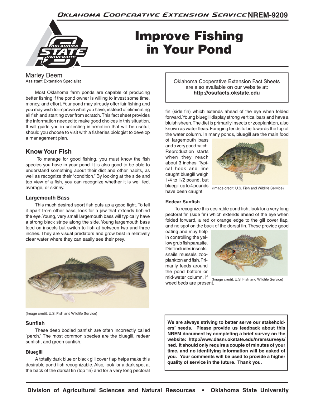 Improve Fishing in Your Pond